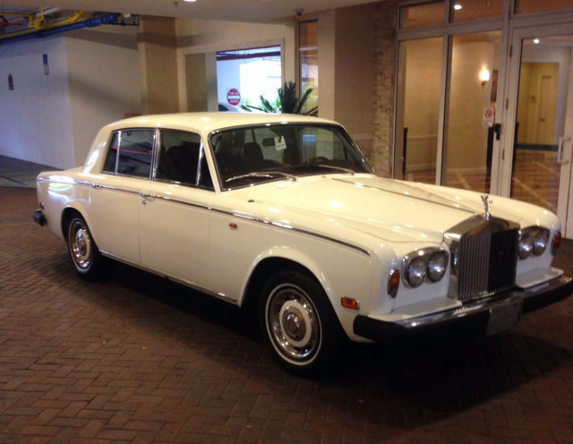 1978 rolls royce silver shadow ii 4 door sedan