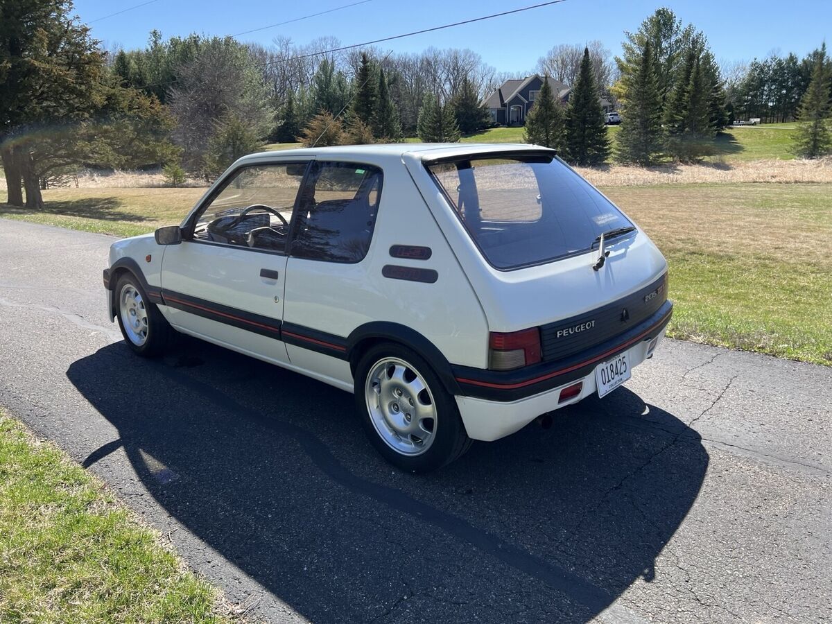 1980 peugeot 205 gti white 1.9