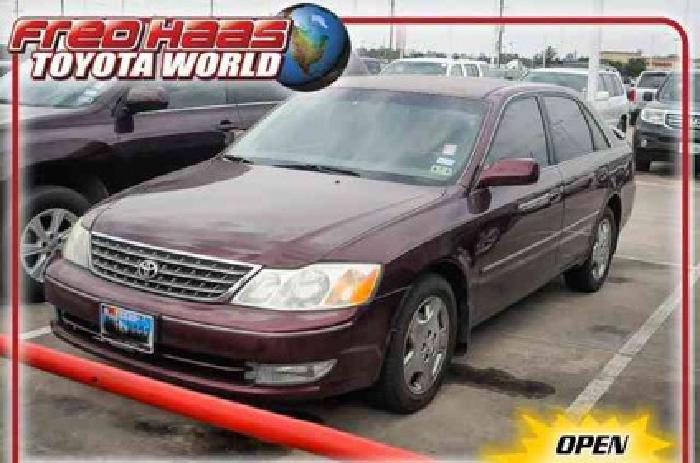 2004 toyota avalon one owner in spring, tx
