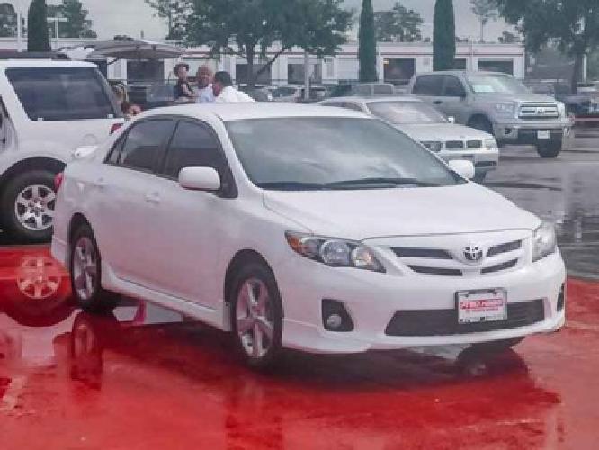 2011 toyota corolla s one owner in spring, tx