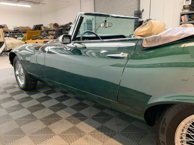 1972 jaguar e-type xke v-12. 1-owner car with only 51,387 miles. matching #'s
