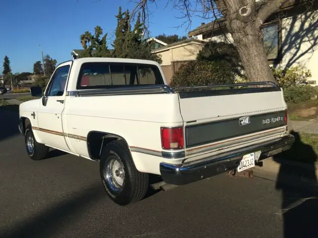 1987 chevrolet silverado short bed 87k miles original paint v8 350 tbi c10 swb