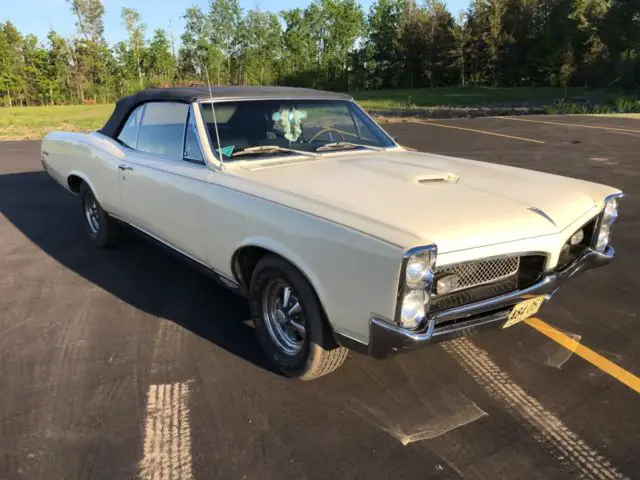 1967 pontiac gto 400 h.o. 4 speed convertible #'s match original paint survivor!