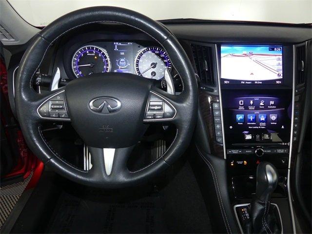 used 2017 infiniti q50 red sport 400 suitland, md 20746 for sale in camp springs, maryland