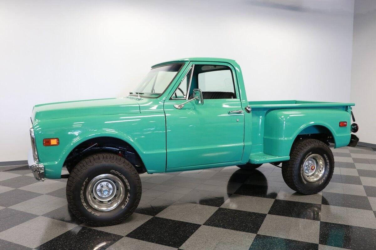 1969 chevrolet k10 4x4 big block v8 power sleek style 44458 miles