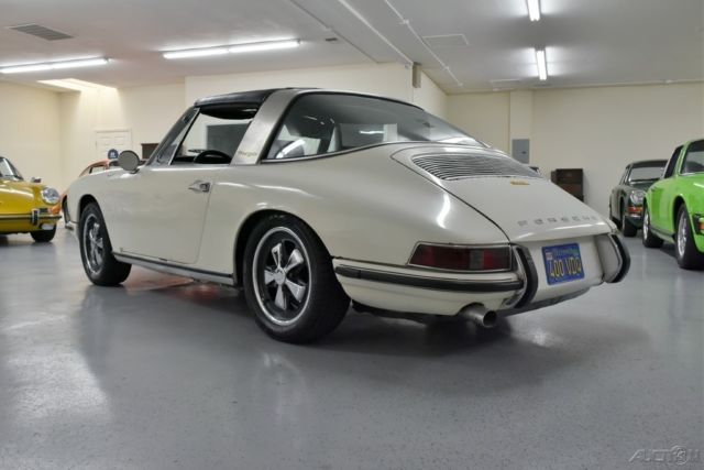 rare 1968 porsche 911l hard-window targa for restoration