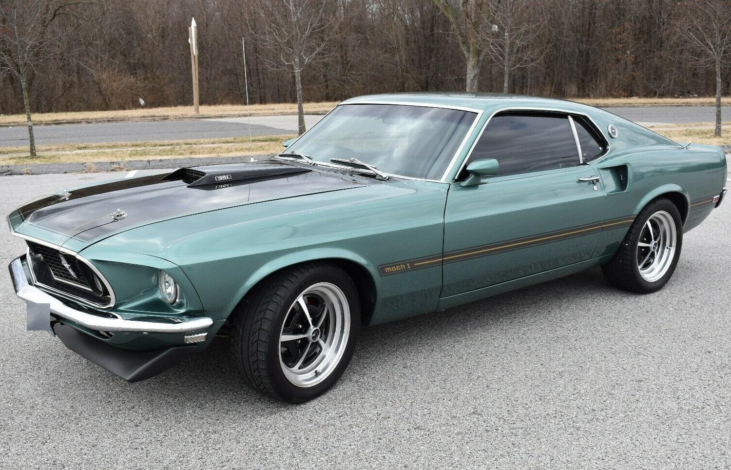 1969 ford mustang mach 1 sportsroof protouring restomod