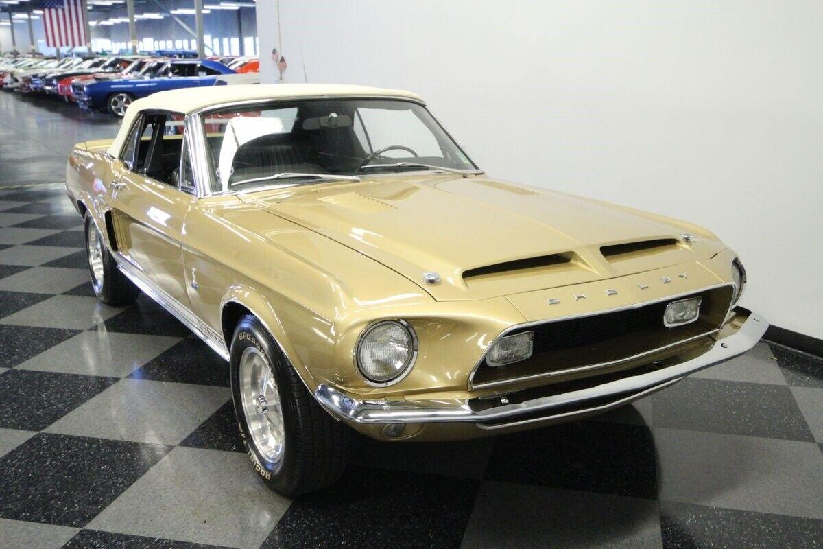 1968 ford mustang shelby gt500 convertible 40763 miles
