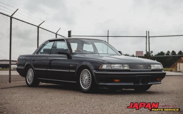 1989 toyota mark ii grande digital cluster mx83 7m-ge 41k miles blue interior