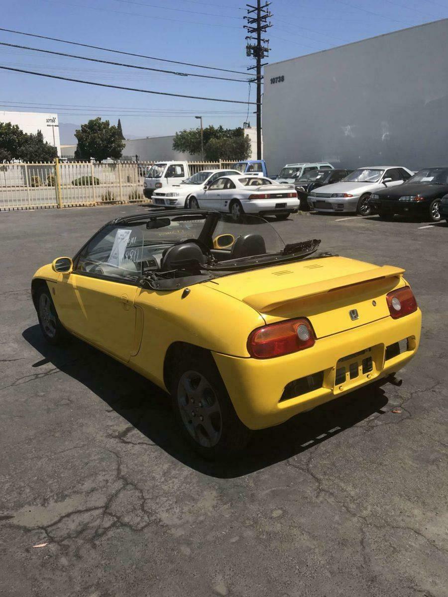1992 honda beat convertible soft top 656cc 63h/p 5mt rwd 119000 mi