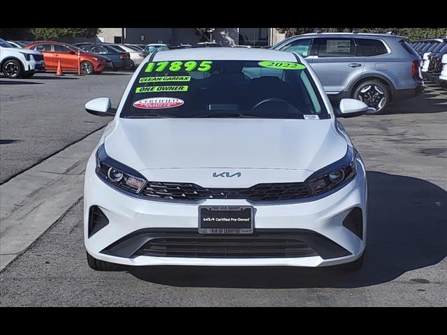 2022 kia forte lxs
