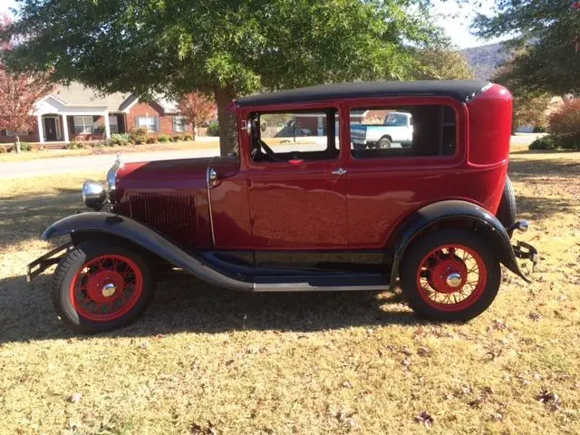 1930 ford model a tudor sedan fully restored