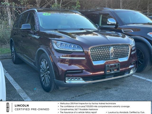 2020 lincoln aviator reserve rwd