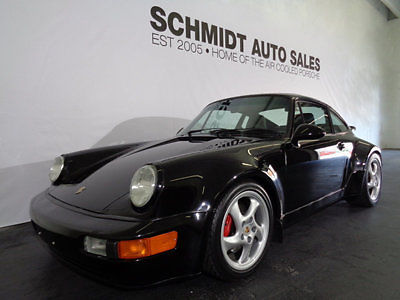 1994 porsche c4 widebody black classic vintage fully restored sports car