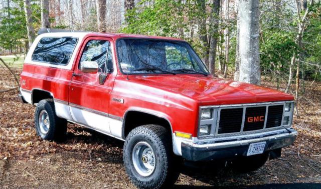 1988 gmc jimmy sierra classic ~ no rust ~ 99% stock