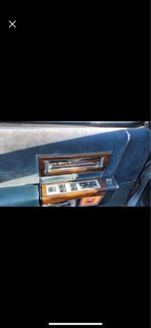 blue 1987 cadillac brougham 3.07 engine