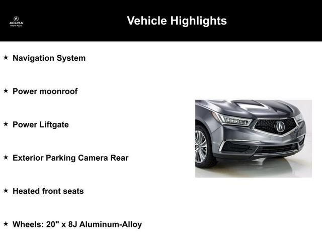 2017 acura mdx 3.5l w/technology package