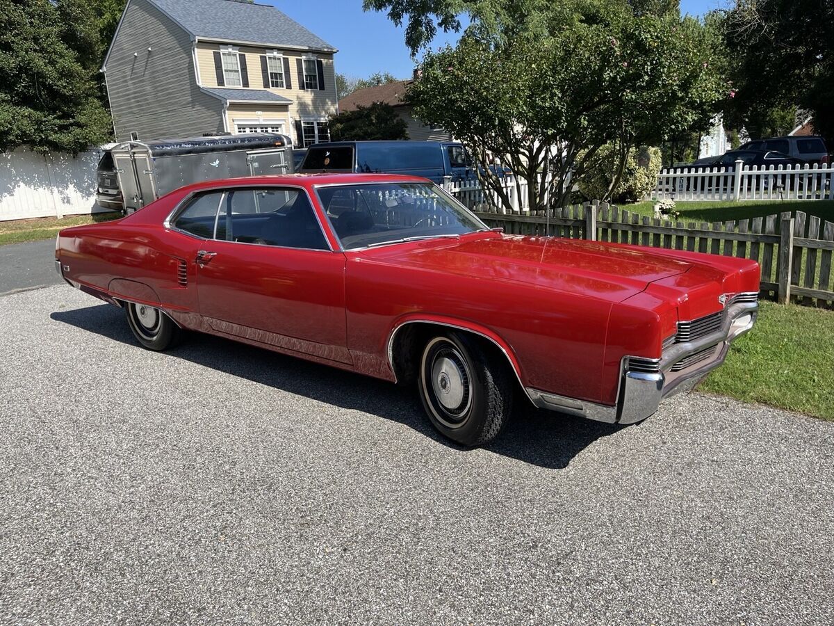 1969 mercury marauder coupe red