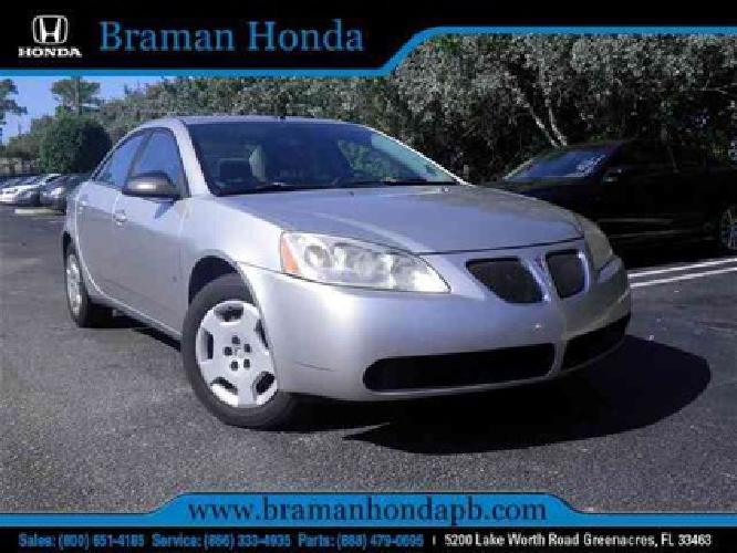 2008 pontiac g6 1sv value leader in greenacres, fl