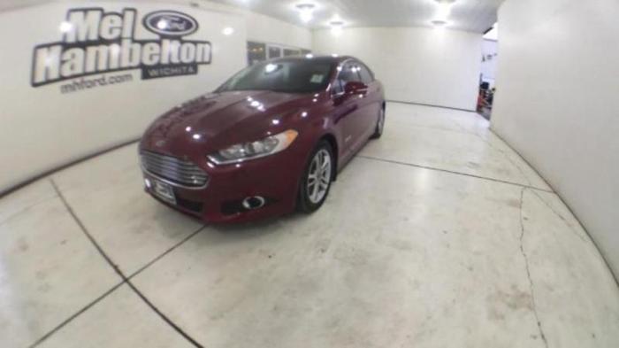 2015 ford fusion hybrid titanium titanium 4dr sedan for sale in wichita, kansas