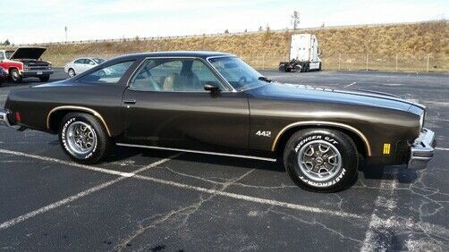 1975 oldsmobile 442 42097 miles brown
