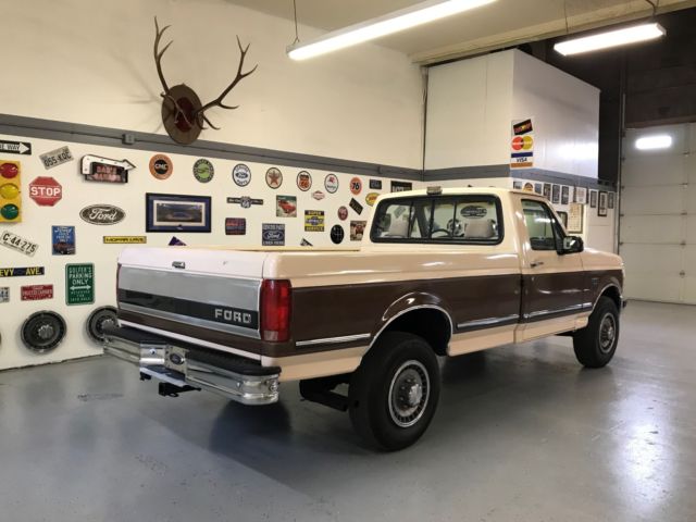 1992 ford f-250 xlt long-bed 7.5l 460 v/8 2wd with only 60.316 actual miles