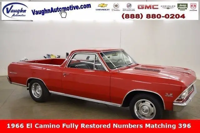 1966 chevrolet el camino numbers matching