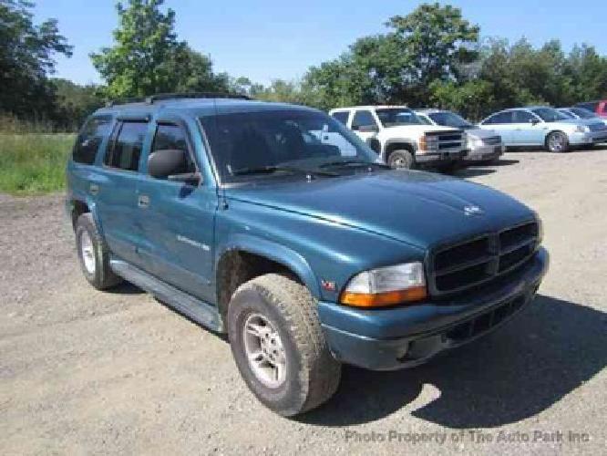 used 2000 dodge durango slt 4x4 suv, 143,110 miles in plymouth, in