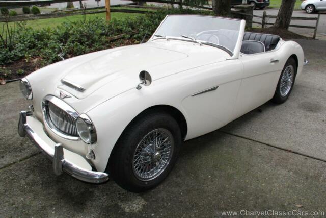 1962 austin healey 3000 mkii bt7 roadster. nice driver! see video