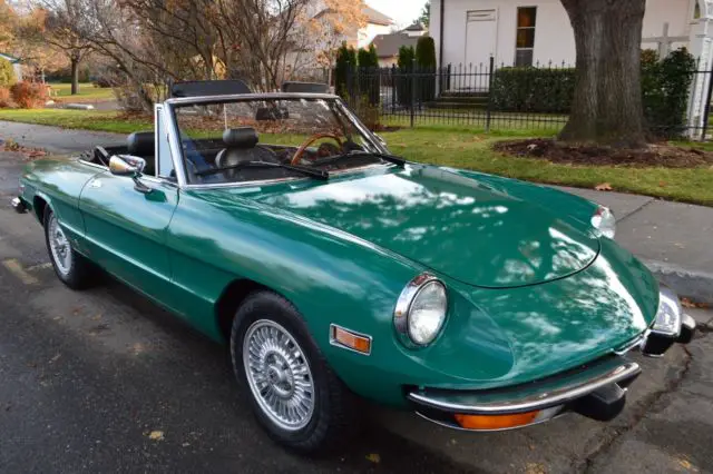 beautiful rare survivor 1974 alfa romeo spider iniezione roadster 2 liter nice