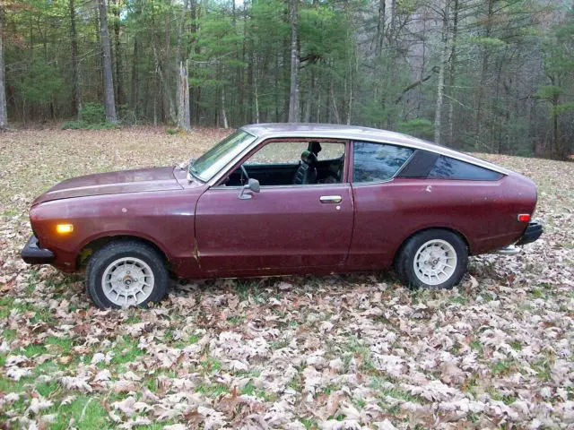 1974 datsun fastback b210 gx 4cyl 5 speed runs & drives!