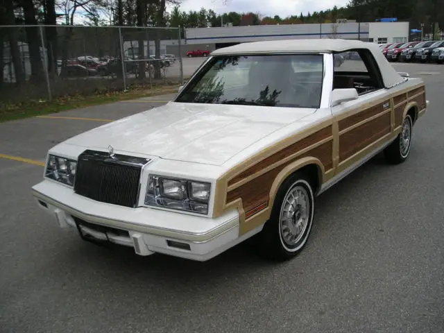 1983 chrysler lebaron mark cross convertible 2-door 2.6l att: seinfeld fans!