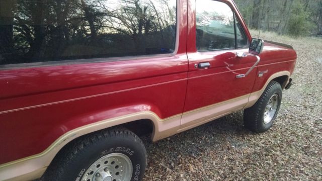 88 1988 ford bronco ii eddie bauer 4x4 5 speed manual v6 california truck