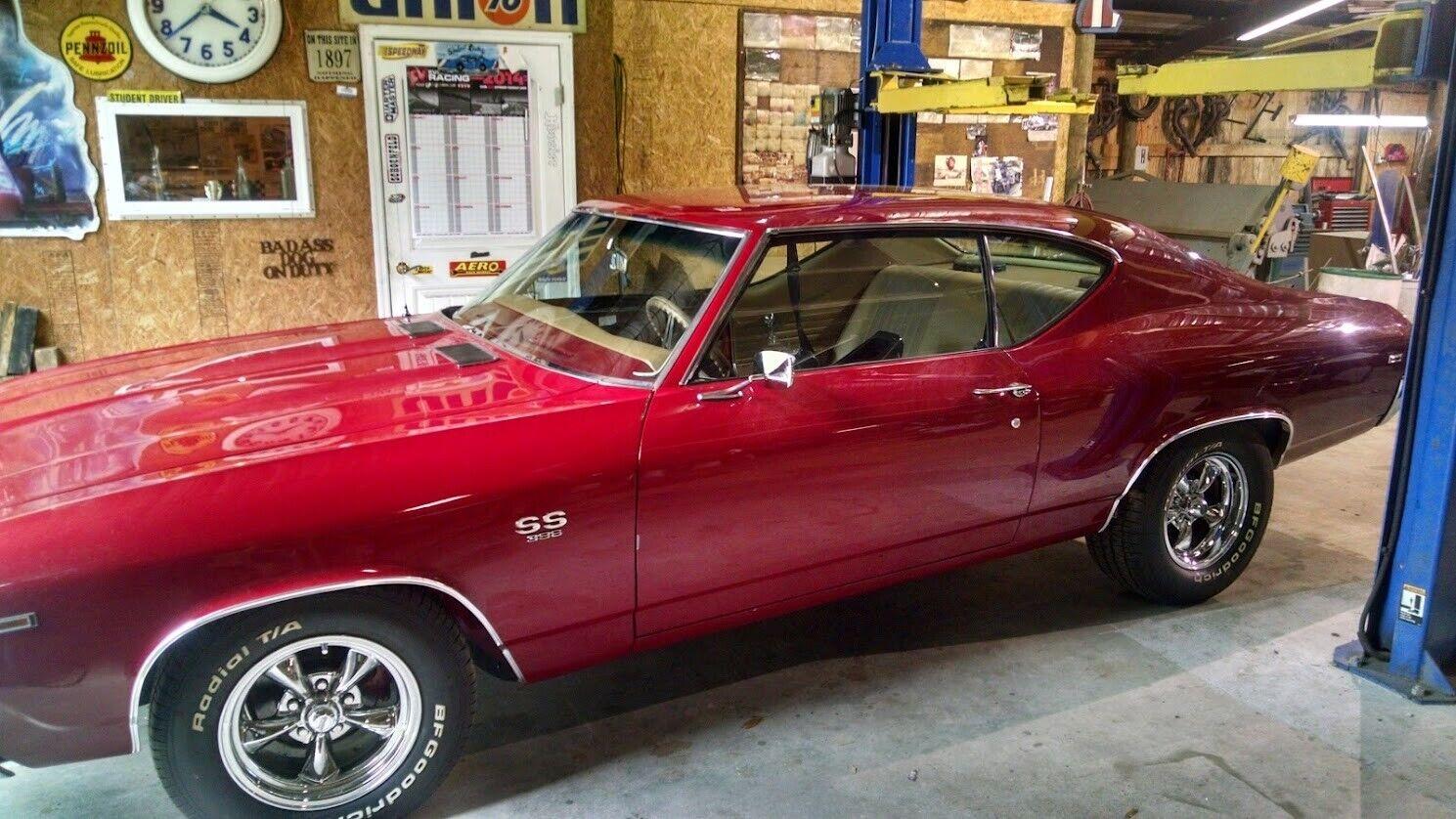 1969 chevrolet chevelle ss totally restored 468ci 5000 miles