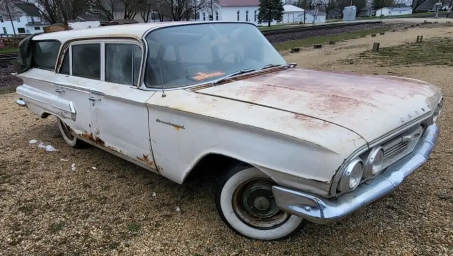1960 chevy station wagon project