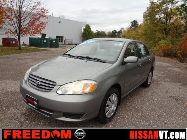 2003 toyota corolla le for sale in south burlington, vermont