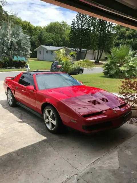 1986 pontiac trans am, t-tops