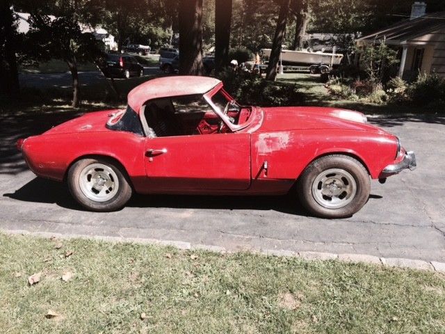 triumph spitfire 1969 with overdrive! and hard top