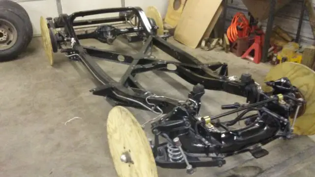 1958 1959 1960 1961 1962 corvette frame rolling chassis