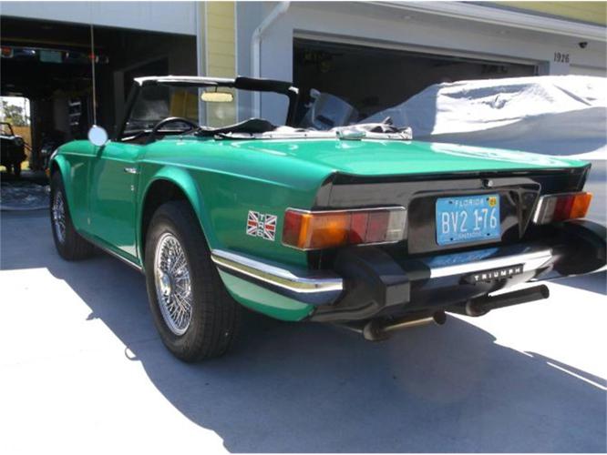1976 triumph tr6 in cadillac, michigan