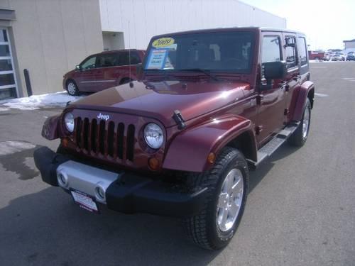 2009 jeep wrangler unlimited 4dr 4x4 sahara sahara for sale in grand forks, north dakota