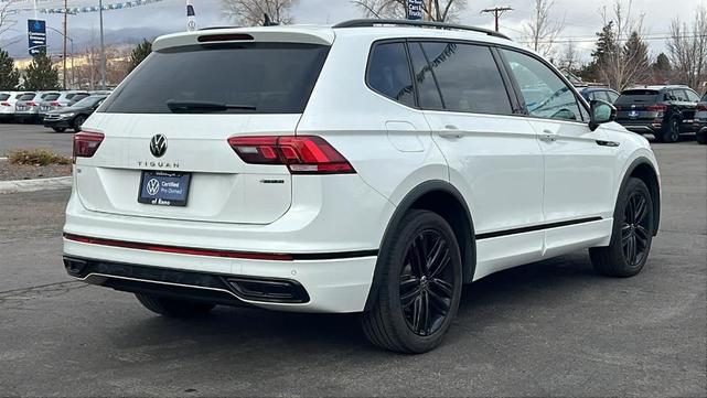 2022 volkswagen tiguan 2.0t se r-line black
