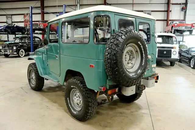 1976 toyota land cruiser 71148 miles green suv inline-6 4-speed manual
