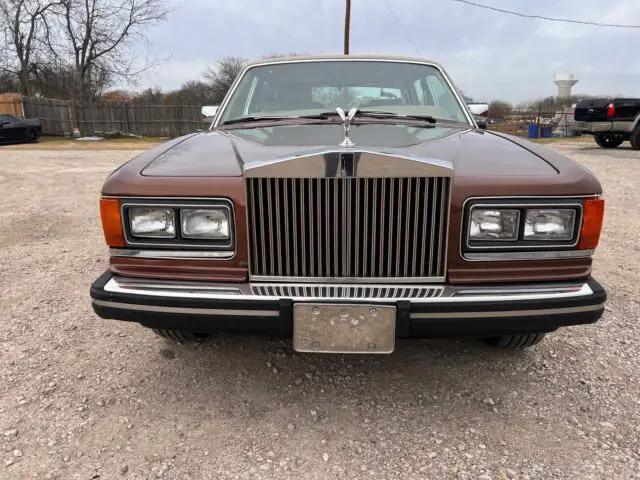 1982 rolls-royce silver spur sedan brown rwd automatic