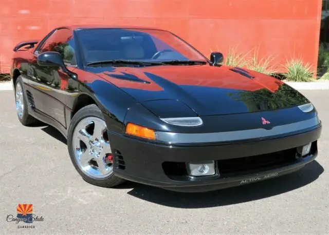 1991 mitsubishi 3000gt vr-4 twin turbo awd, active aero, 2 owner 48k orig miles!