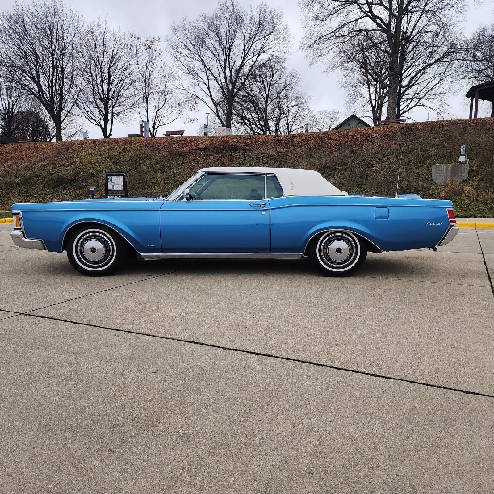 1971 lincoln continental mark iii gasoline fuel rear wheel drive