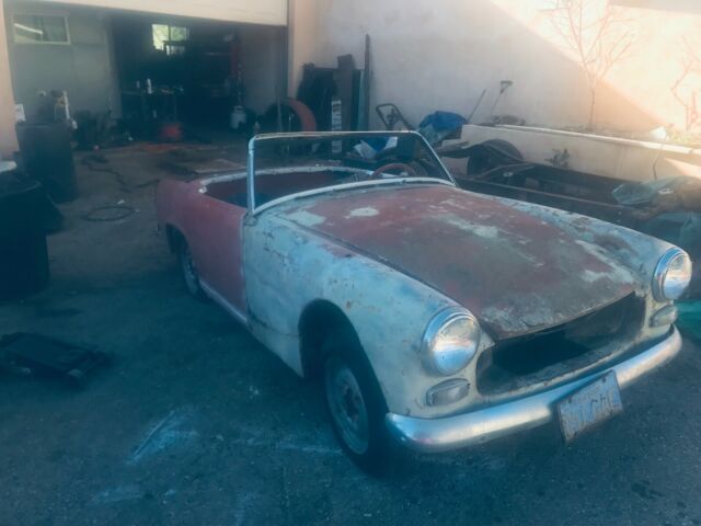 1961 austin healey sprite project car convertible