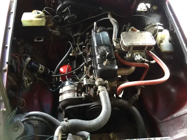 1977 mgb roadster sports car