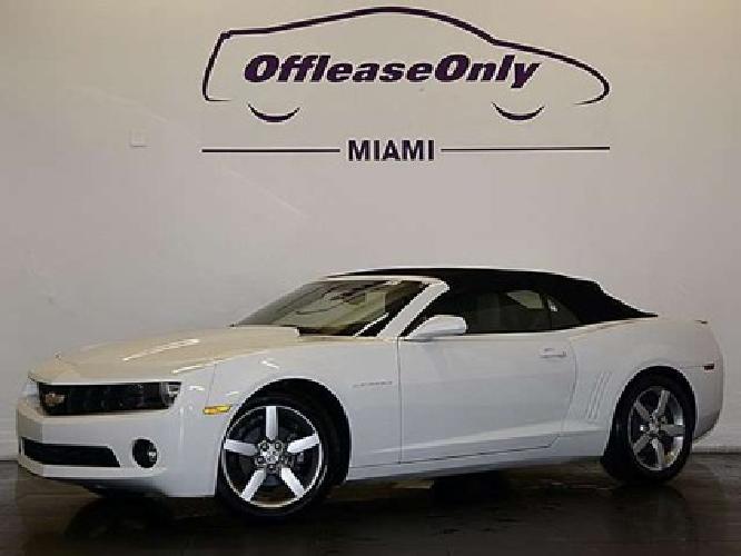 2012 chevrolet camaro lt convertible in miami, fl