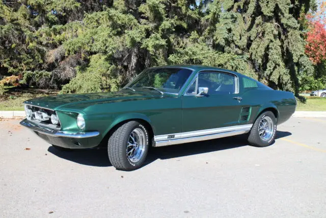 1967 mustang gt fastback w/ 390 s-code and 4-speed manual